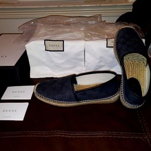 Gucci Double GG logo Espadrilles